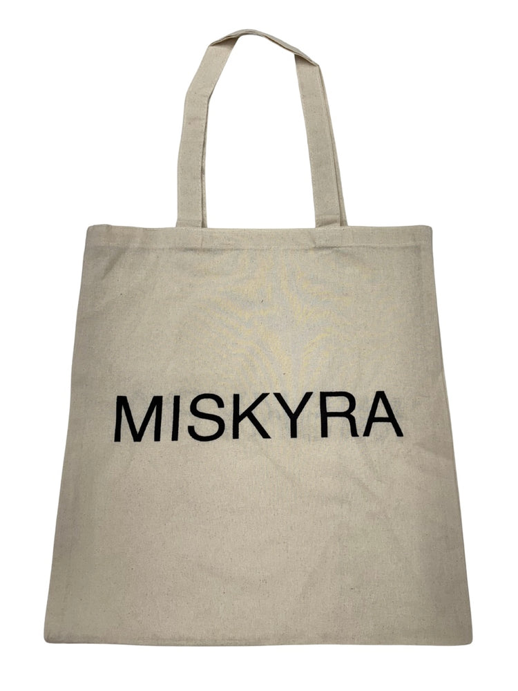 Miskyra Basic Canvas Tote Bag - Natural