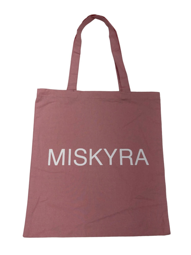 Miskyra Basic Canvas Tote Bag - Baby Pink