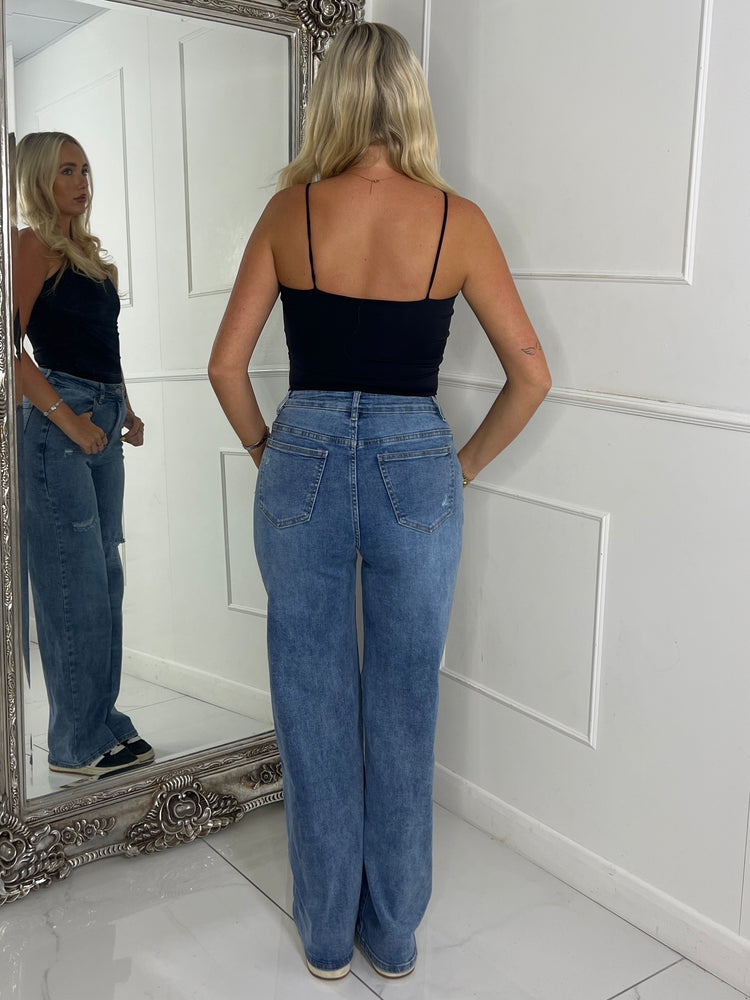 Second Skin Vest Top - Black