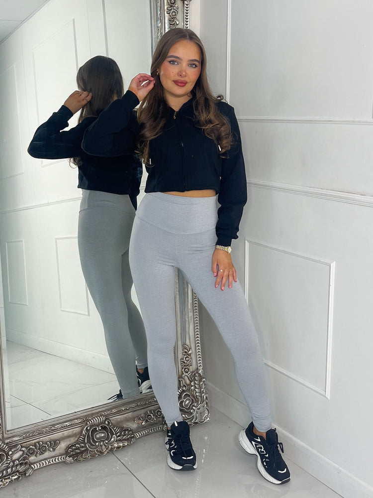 Second Skin Leggings - Light Grey