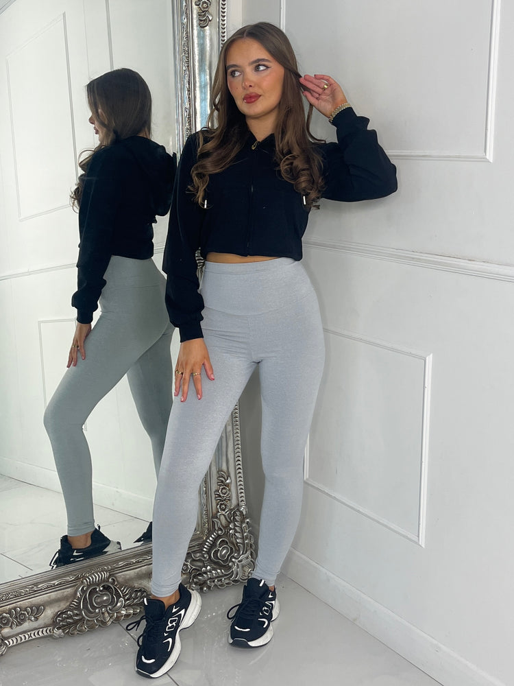 Second Skin Leggings - Light Grey