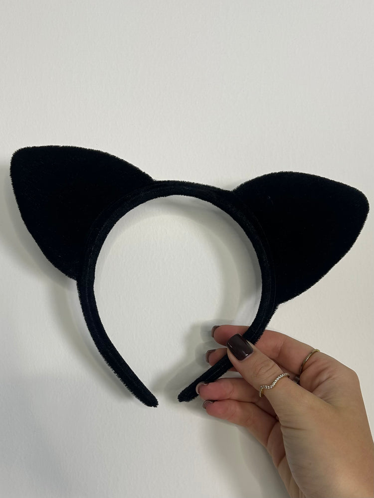 Velvet Cat Ear Headband