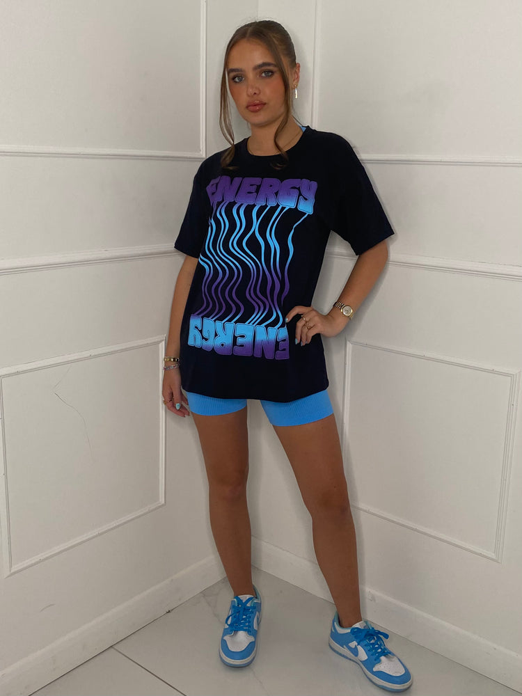 Energy Oversized T-shirt - Black