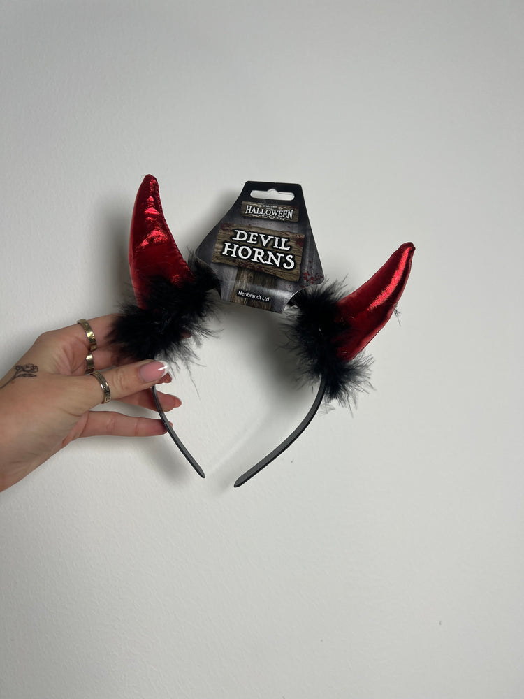 Small Devil Horns - Red