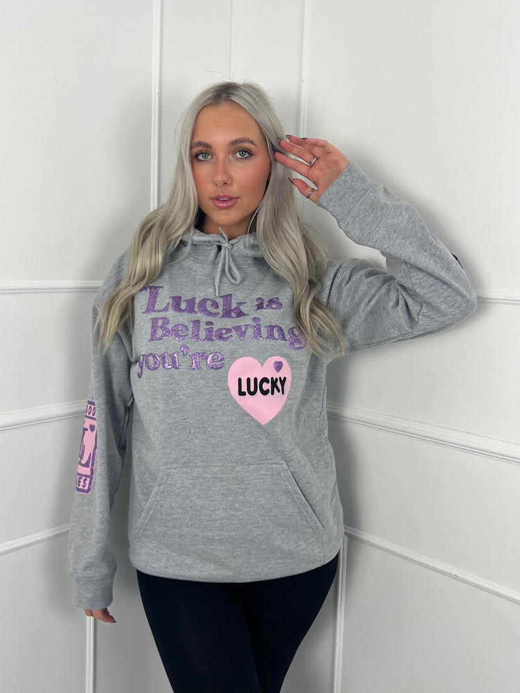 Lucky Hoodie - Grey