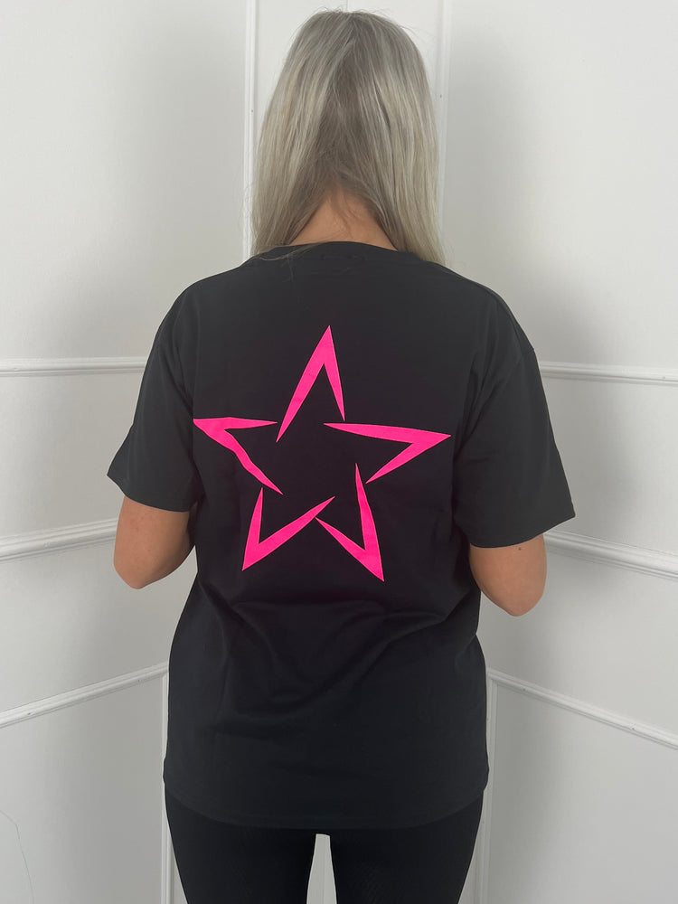 Attract Good Vibes T-Shirt- Black