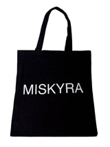 Miskyra Basic Canvas Tote Bag - Black