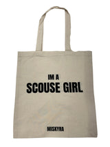 Scouse Girl Canvas Tote Bag - Natural