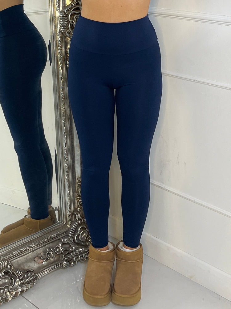 Second Skin Leggings - Navy