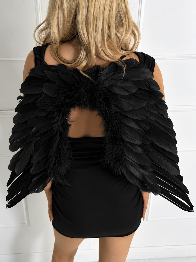 Feather Wings - black