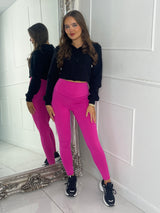 Second Skin Leggings - Hot Pink