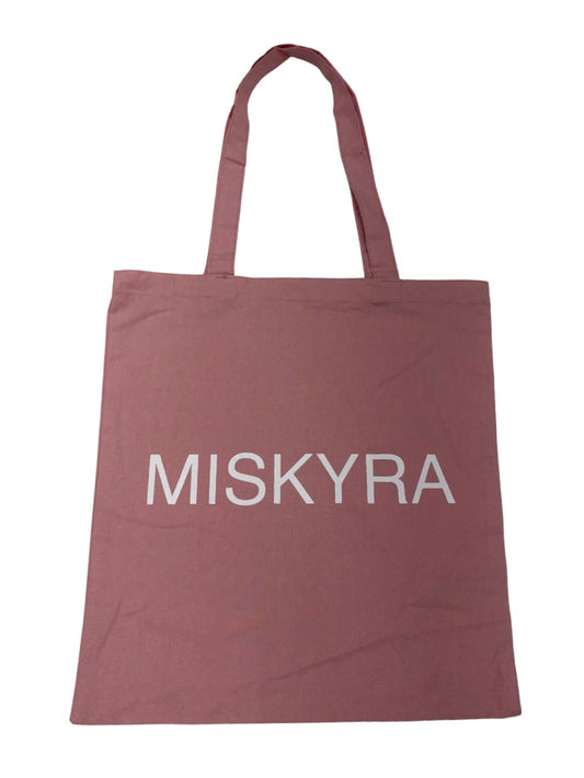 Miskyra Basic Canvas Tote Bag - Baby Pink