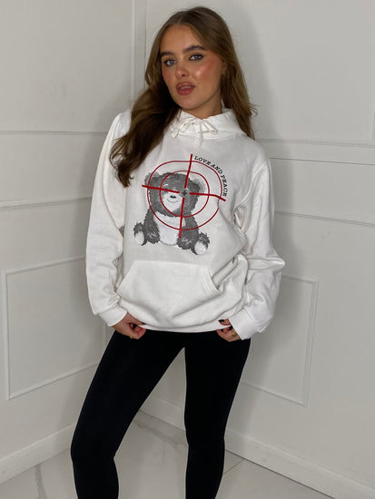 White hoodie target sale