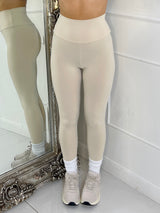 Second Skin Leggings - Beige