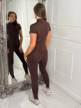 Second Skin Leggings - Brown