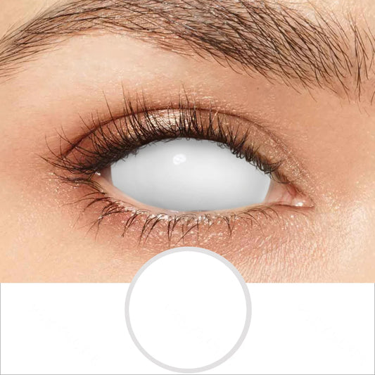 Eyecasions 1 Day Contact Lenses - Blind White