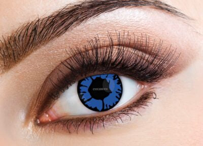Eyecasions 1 Day Contact Lenses - Blue Flame