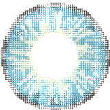 Eyecasions 30 Day Contact Lenses WITH FREE BOTTLE OF SOLUTION - Caribbean Blue