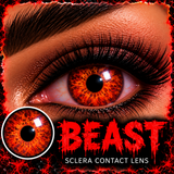 LIMITED EDITION : SCLERA EYE CONTACT - Beast - 16+