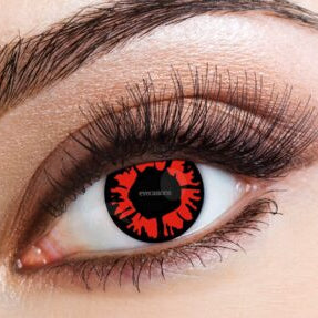 Eye Contact -  Explosion Red - 16+