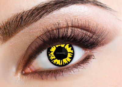 Eyecasions 1 Day Contact Lenses - Explosion Yellow