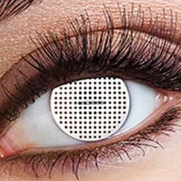 Eye Contact - White Mesh - 16+