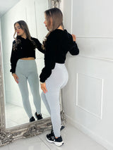 Second Skin Leggings - Light Grey