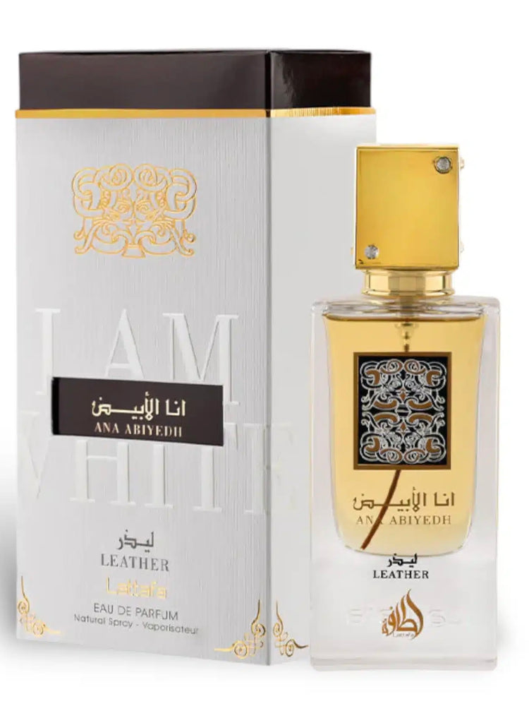 Lattafa Perfume Ana Abiyedh (I am White) Leather EDP