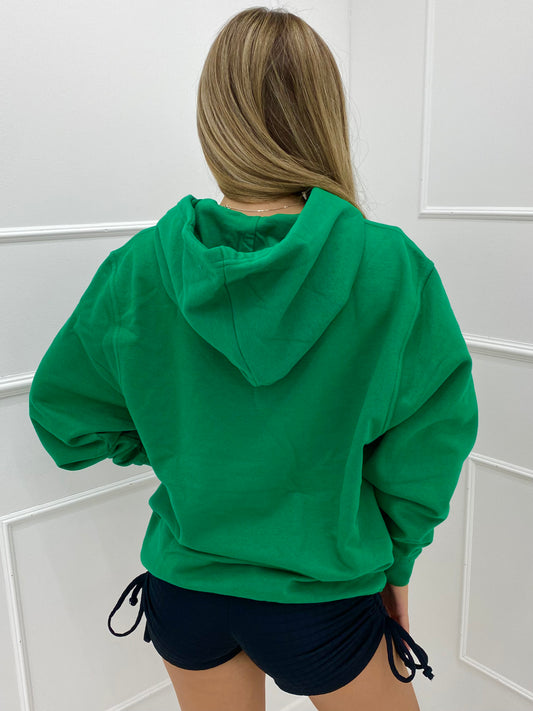 Timeless Print Hoodie - Green