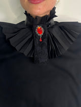 Lace Jewel Detail Vampire Style choker