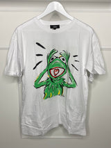 'Kermit' Graphic Print T-Shirt - White