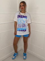 Energy Oversized T-shirt - White