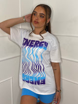 Energy Oversized T-shirt - White