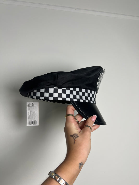 Police Hat - Black