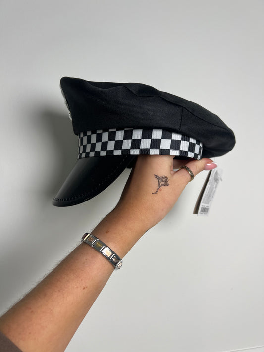Police Hat - Black