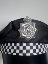 Police Hat - Black