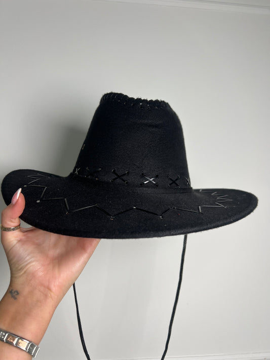 Cowboy Hat - Black