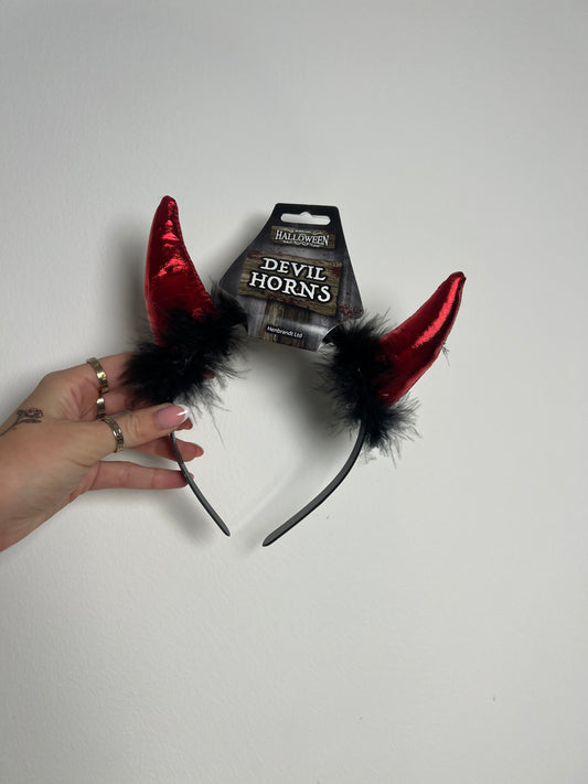 Small Devil Horns - Red