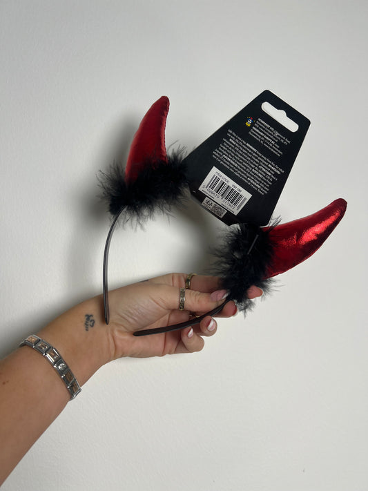 Small Devil Horns - Red