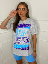 Energy Oversized T-shirt - Grey