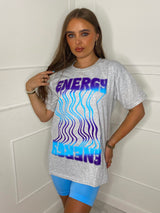 Energy Oversized T-shirt - Grey