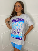 Energy Oversized T-shirt - Grey