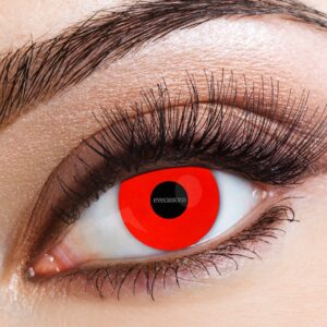 Eyecasions 1 Day Contact Lenses - UV Red