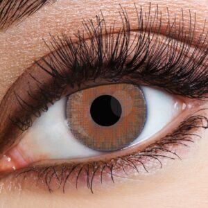 Eyecasions 30 Day Contact Lenses WITH FREE BOTTLE OF SOLUTION - Pure Hazel