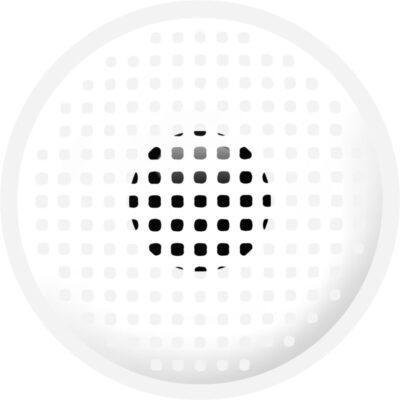 Eyecasions 1 Day Contact Lenses - White Mesh