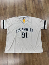 Los Angeles 91 Varsity Tee - Oatmeal