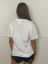 Rock Star Print T-Shirt - White