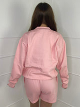 'San Francisco' Short Tracksuit- Baby Pink