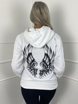Match My Energy Hoodie- White