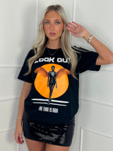 Look Out T-shirt - Black